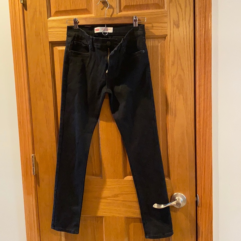 Levi’s Boys 14 Extreme Skinny Black Jeans. Great shape!!